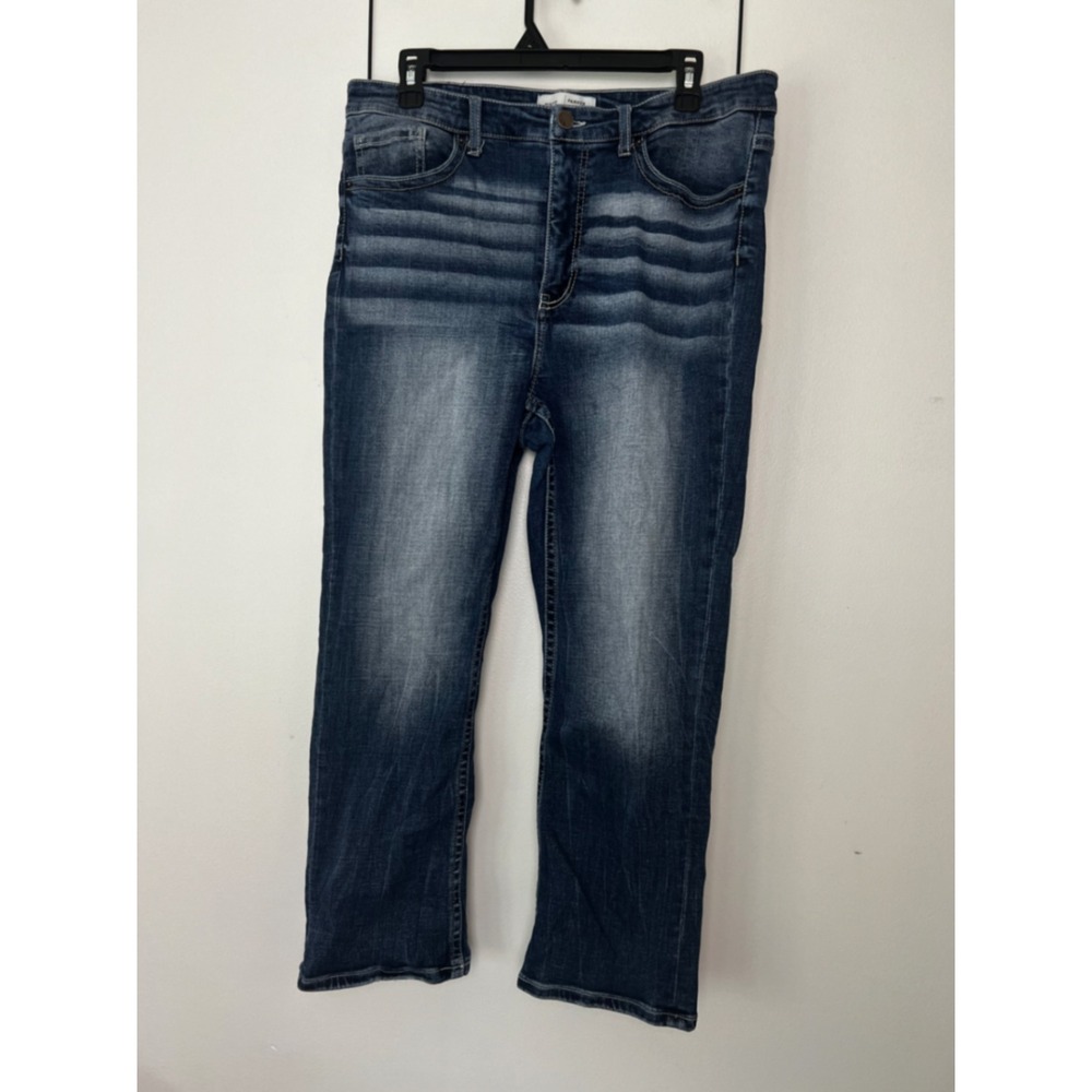 BKE Parker Universal Fit High Rise Jeans Dark Wash Stretch‎ Denim Size 32